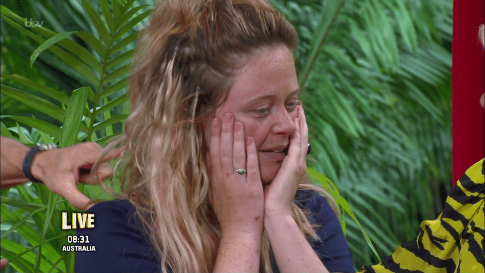  Emily Atack broke down in tears and said I'm A Celebrity had helped her find her confidence as she was named runner up