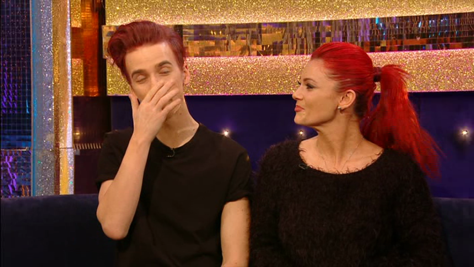 Strictly’s Joe Sugg broke down in tears during an appearance on It Takes Two with his professional partner Dianne Buswell