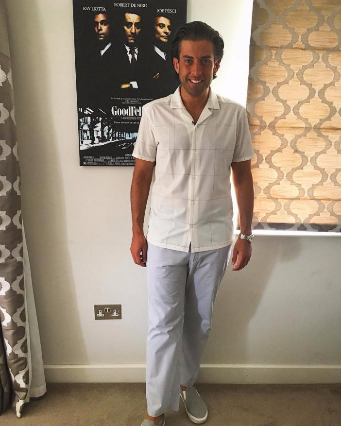  The Towie star, pictured above at his slimmest in 2017, is determined to get back in the gym and take up boxing to lose weight