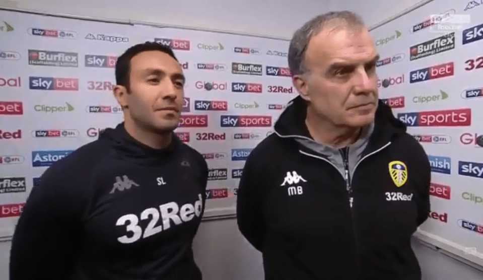  Marcelo Bielsa owned up to the incident during an interview with Sky