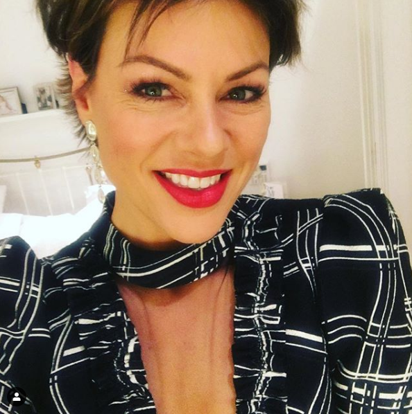 BBC star Kate Silverton shared her NTAs look before heading out