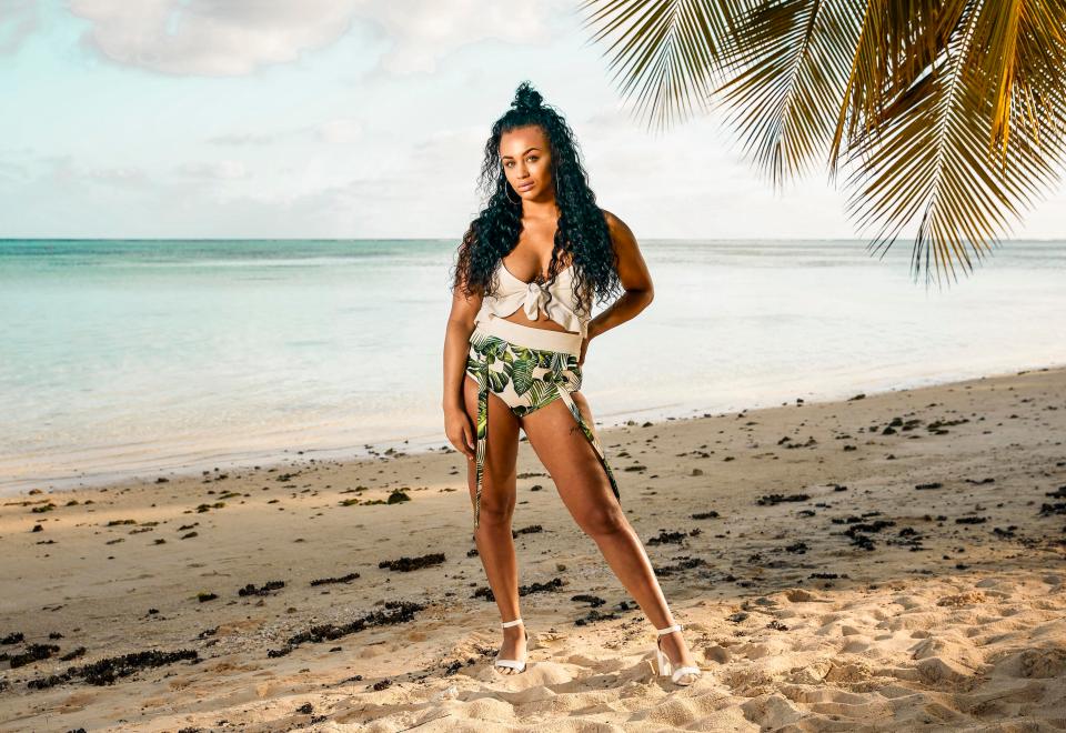  Liv from Manchester is one of the contestants on Shipwrecked