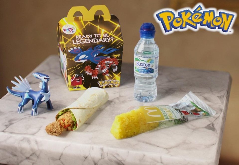  The new McDonald's vegetarian Happy Meal has a veggie wrap as the main dish