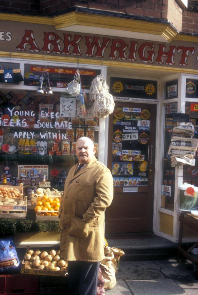  Marks & Spencer's plastic-free displays will resemble the grocer run by Arkwright, played by Ronnie Barker, on TV sitcom Open All Hours