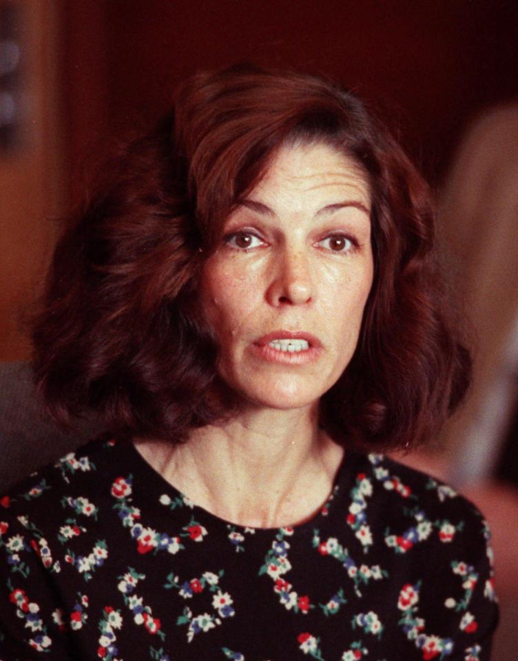 Leslie Van Houten is shown during a parole hearing in December 1989