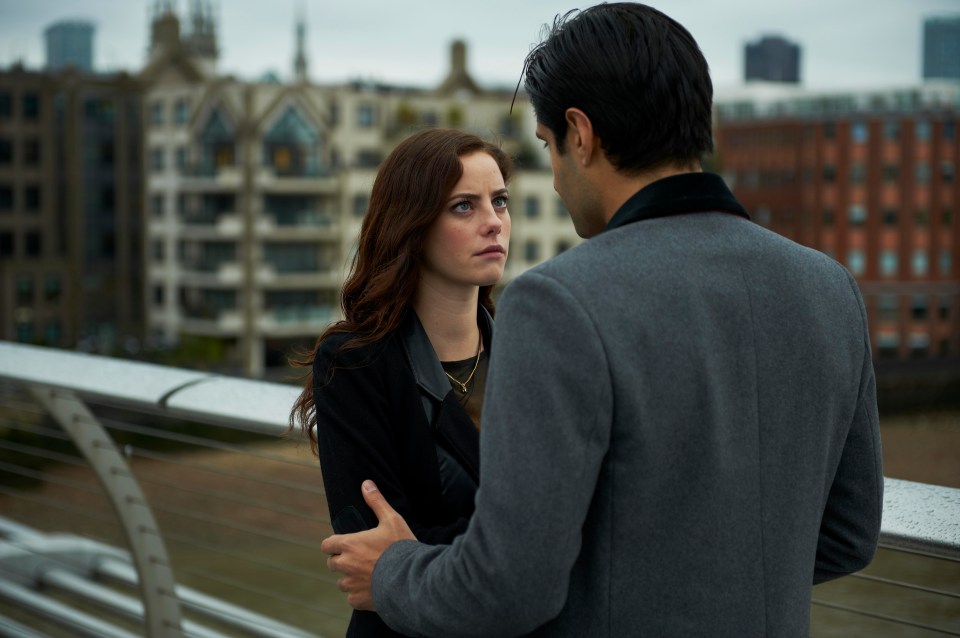 Kaya Scodelario and Kayvan Novak in a scene from Brit teen drama Skins