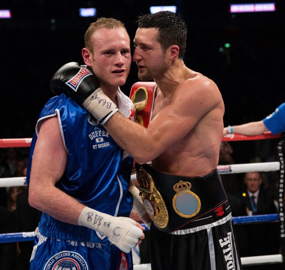  Carl Froch has had one final dig at long-term rival George Groves after Saint announced his retirement