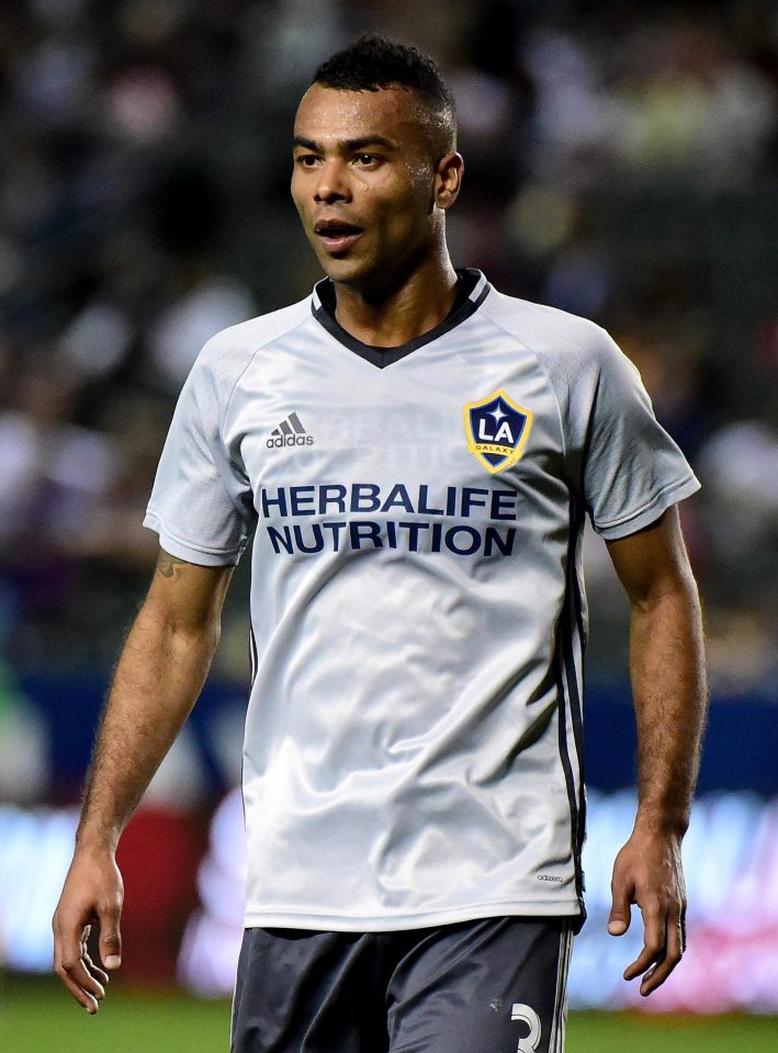  Ashley Cole was one of seven players released by LA Galaxy at the end of last season