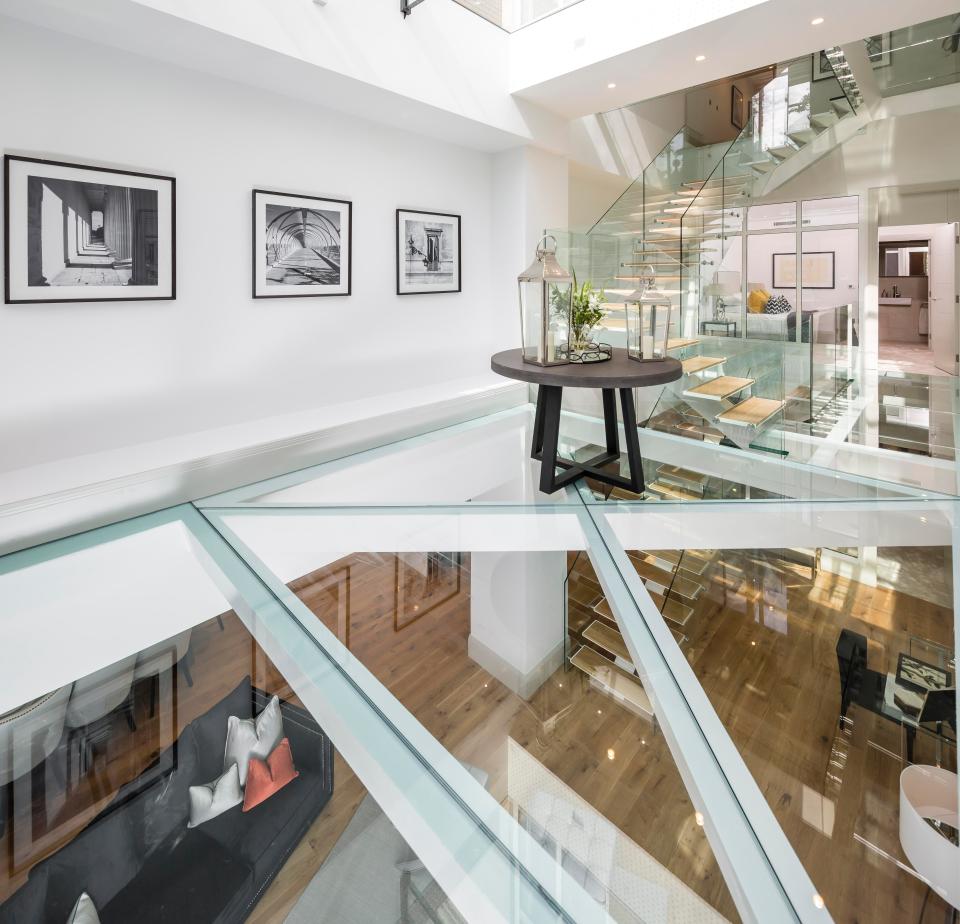  The interior of the £12.5m Mayfair townhouse, on Park Lane