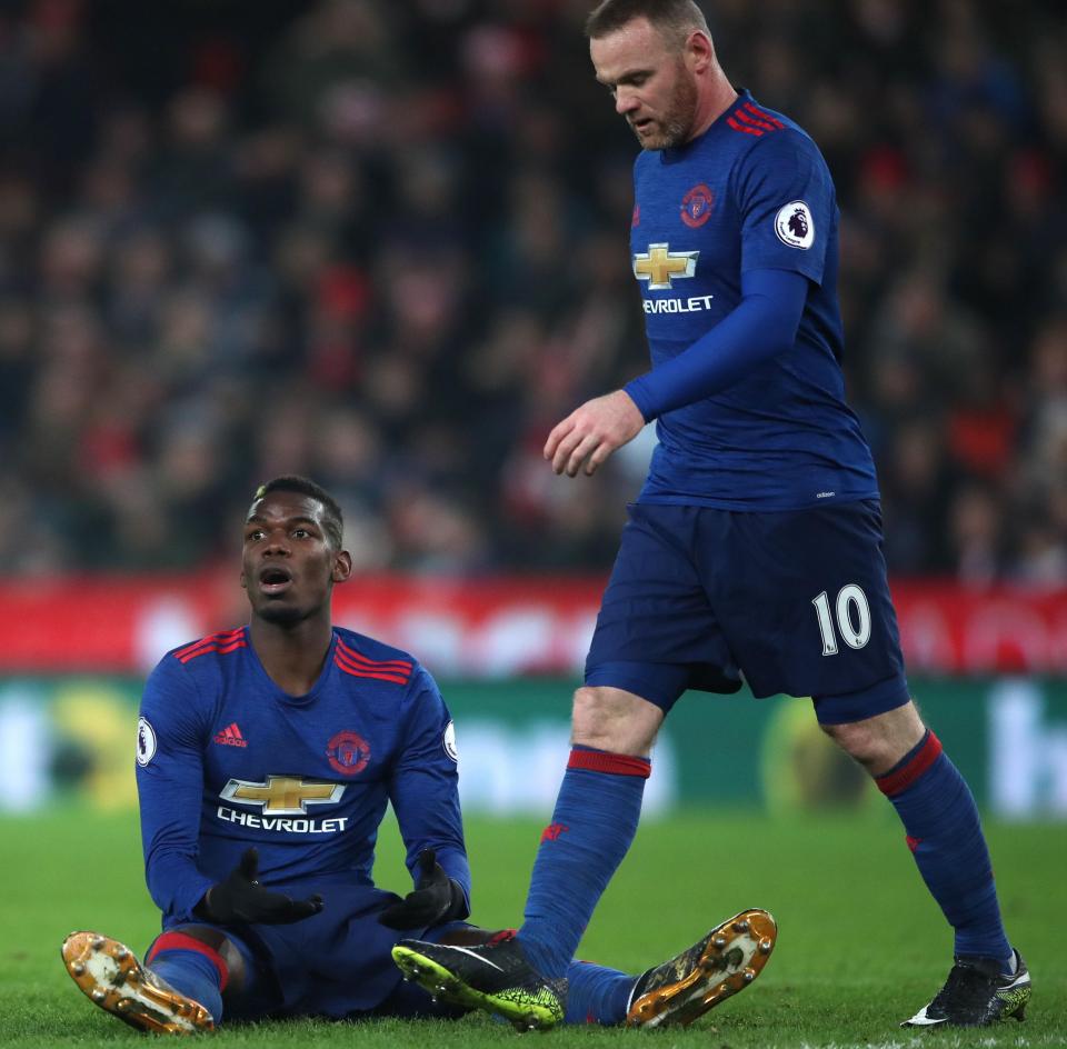  Wayne Rooney reckons Mourinho was never the right manager for Pogba