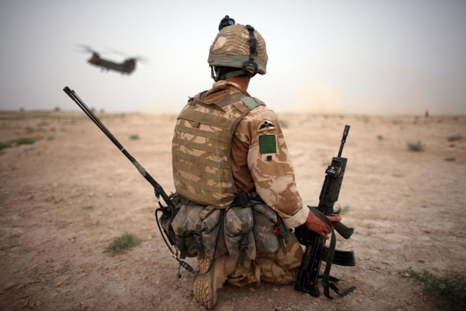  A from the 3rd Battalion The Parachute Regiment in Afghanistan