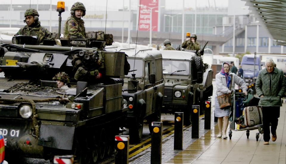  Military personnel were called in to assist after drone incidents at Gatwick and Heathrow