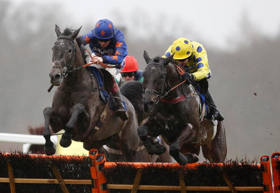  Yala Enki (right) was a smart operator over hurdles but has looked even better since switched to fences