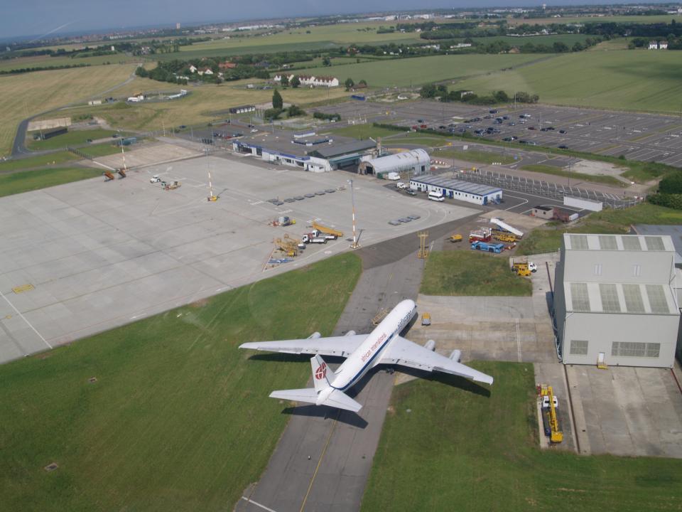  Manston Airport is set to be used as a lorry park after Brexit