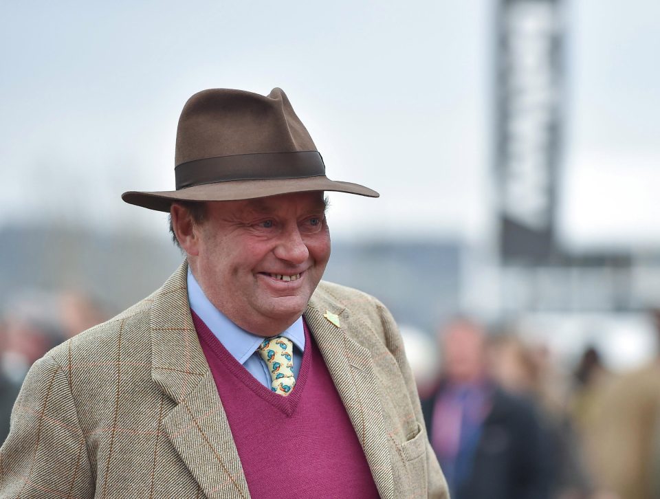  Nicky Henderson saddles the well fancied Rathhill in the Tolworth