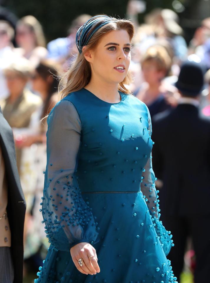  Princess Beatrice was ranked seventh overall