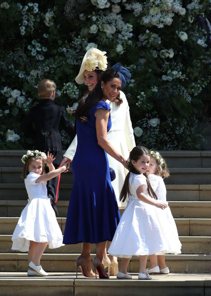  Meghan's best friend and stylist Jessica Mulroney was included in the Duchess' wedding party along with her three children