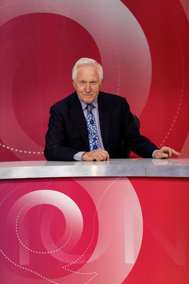 David Dimbleby stood down from Question Time after a quarter of a century at the helm