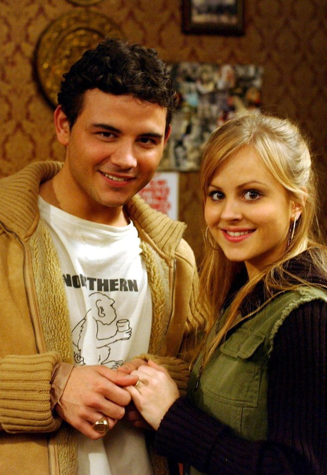  The pair met on the set of Coronation Street