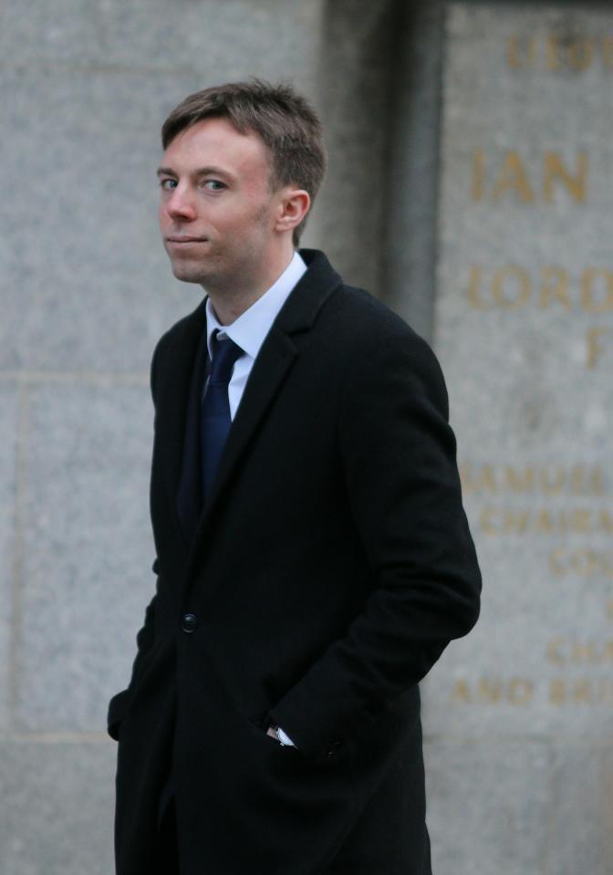  Jack Shepherd pictured outside the Old Bailey last year