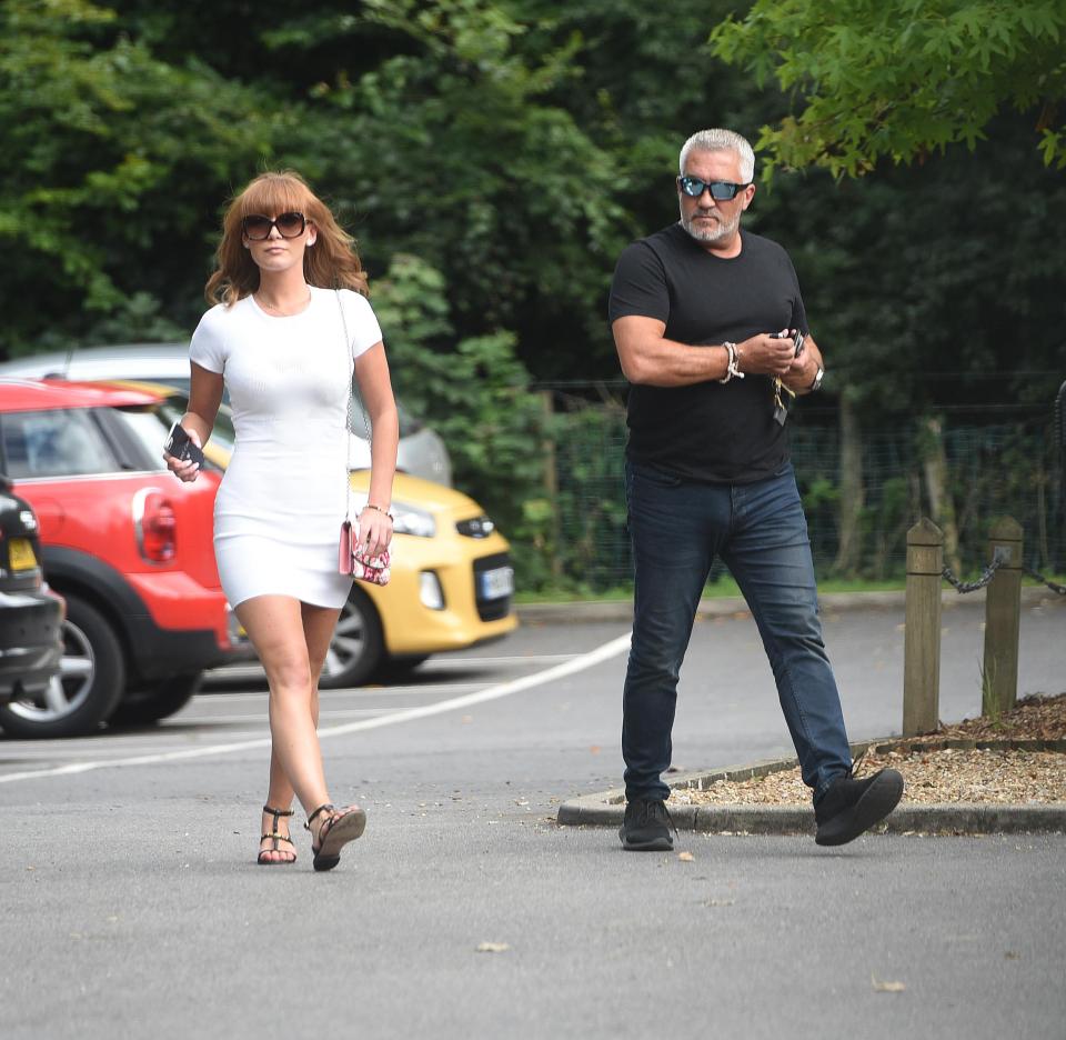  Summer Monteys-Fullam and Paul Hollywood enjoy a stroll on day out