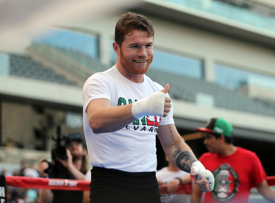  De La Hoya claims Canelo will fight three times in 2019