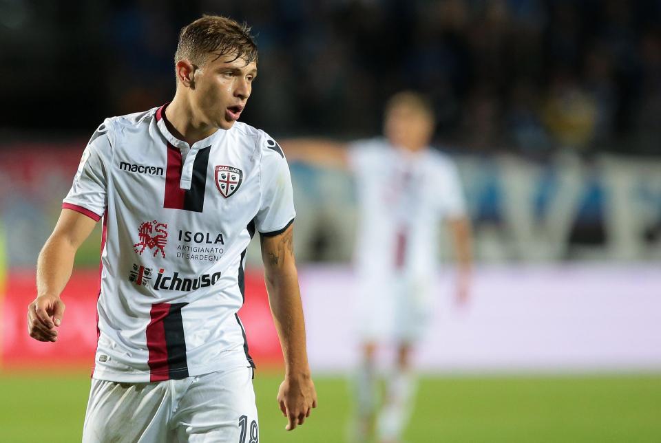  Cagliar's Nicolo Barella could be an excellent candidate