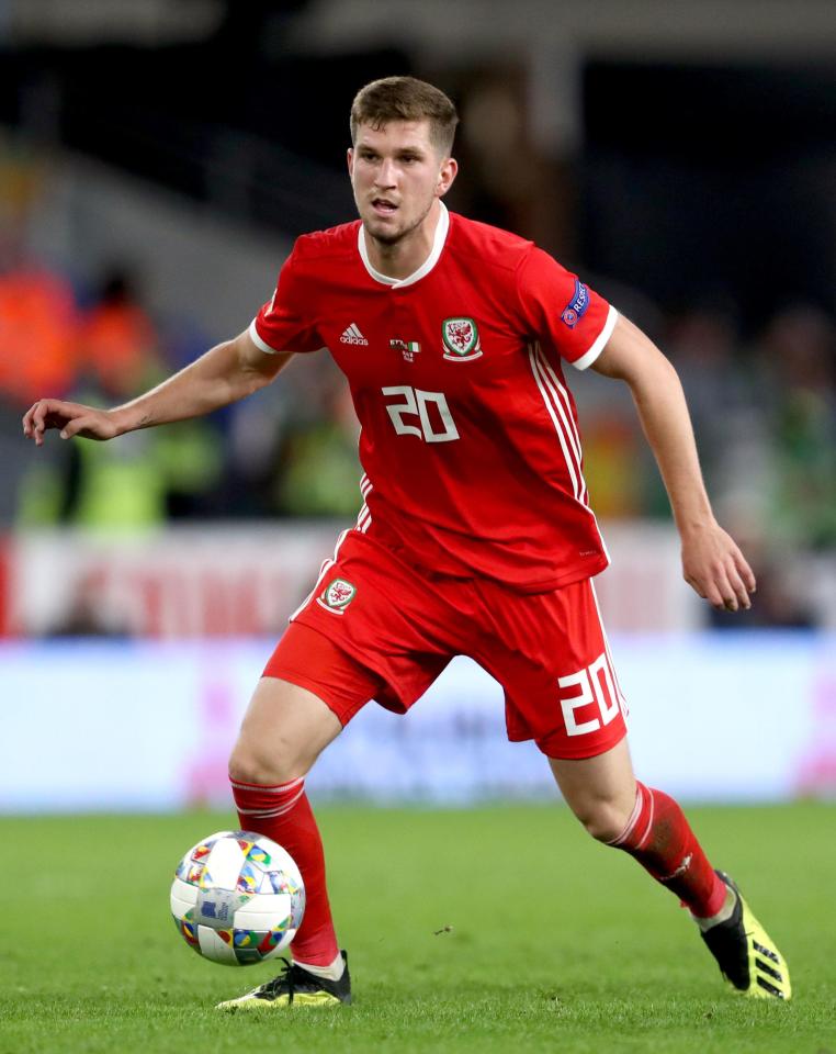  The young defender has already become a Welsh international