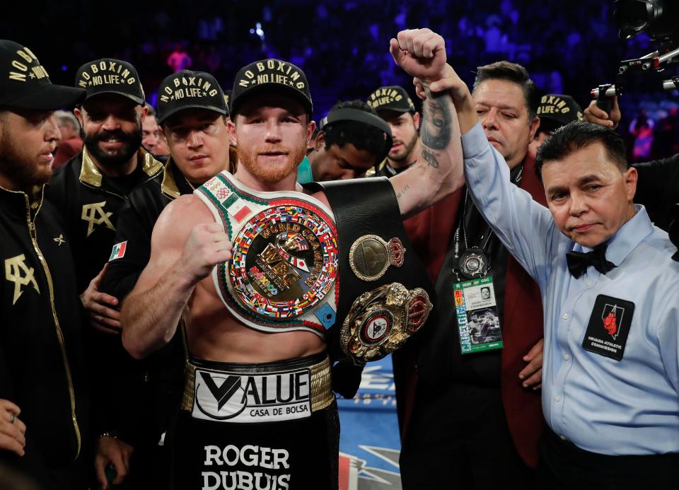  Canelo walked away with victor