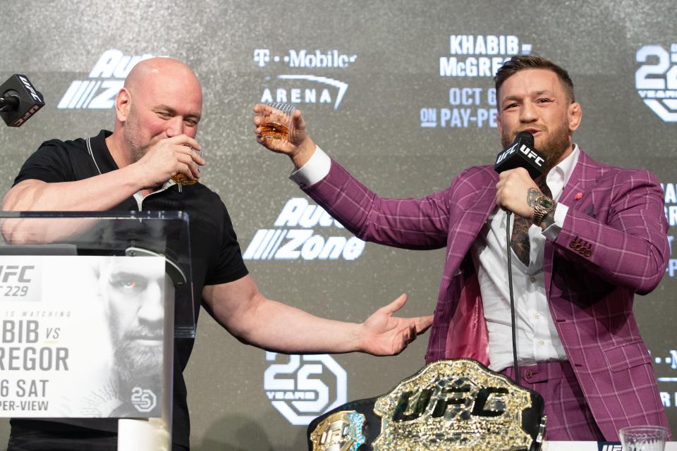  UFC president Dana White says Conor McGregor is desperate to be a world champion again