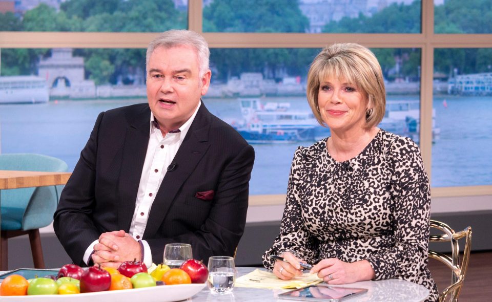  Eamonn Holmes and Ruth Langsford will host the Sunday show for ten weeks from January 20