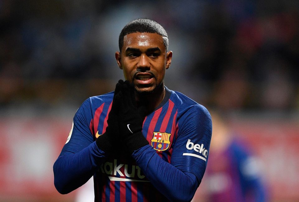  Malcom has scored two goals in ten appearances for Barcelona this season