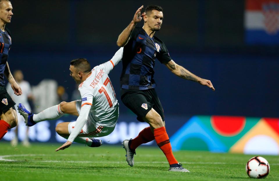  Lovren will miss Croatia's Euro 2020 qualifier against Azerbaijan.