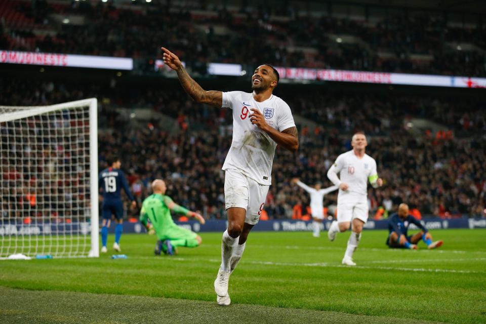  Callum Wilson scored on his England debut earlier this season