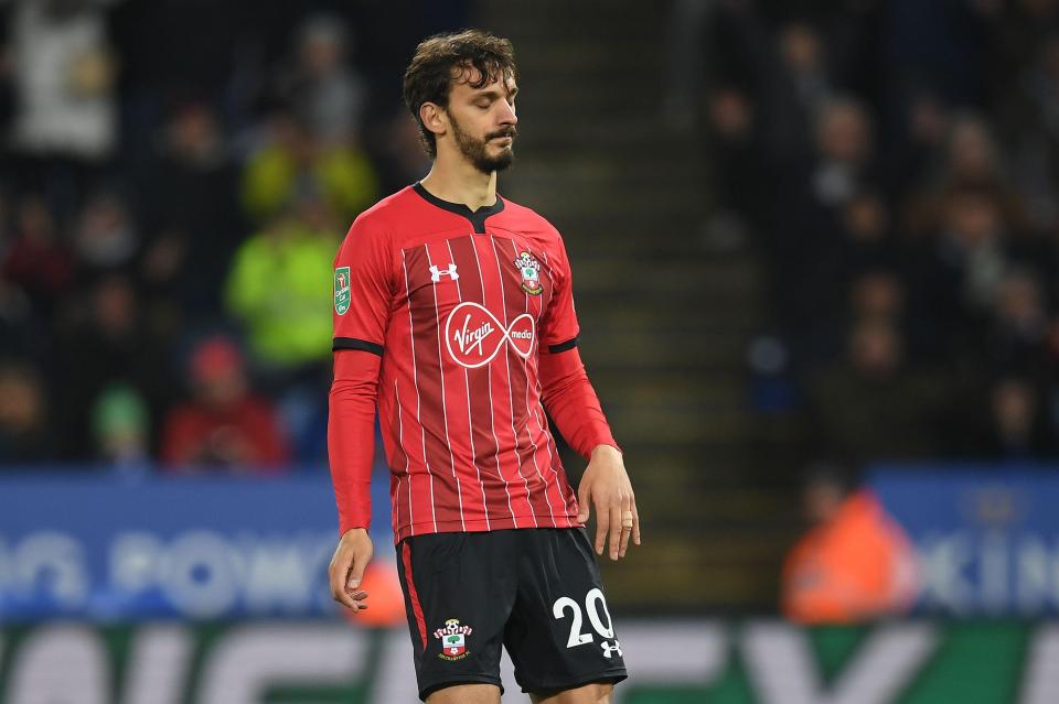  Manolo Gabbiadini posted an emotional message to Southampton fans as he returns to Italy