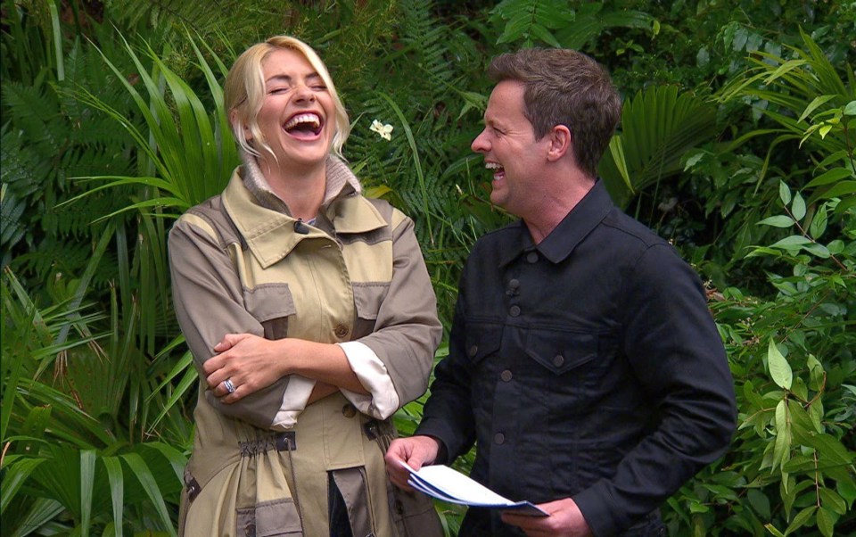 Holly Willoughby stepped in as Dec’s co-host for I’m A Celeb