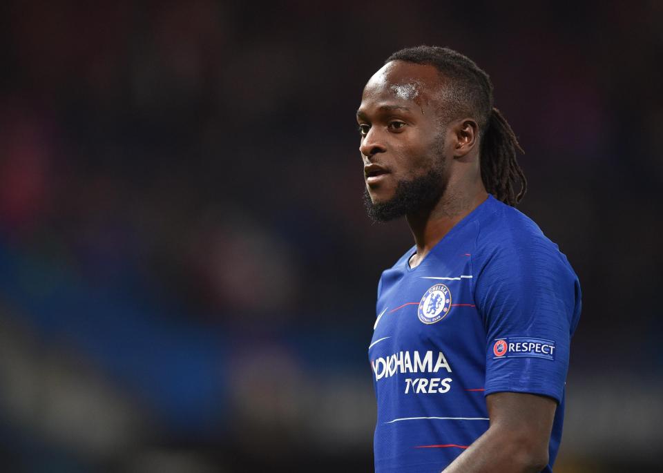  Victor Moses appears to have no future at the club under Sarri