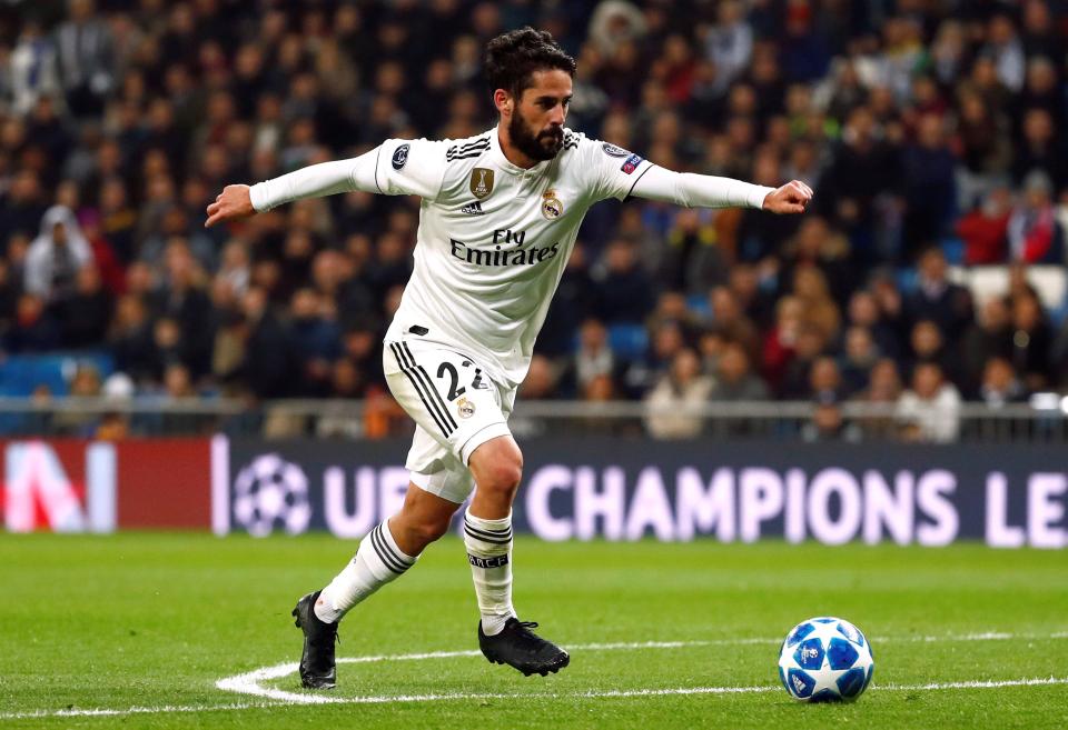  Isco will quit Real Madrid in the summer if Santiago Solari is made manager on a permanent basis