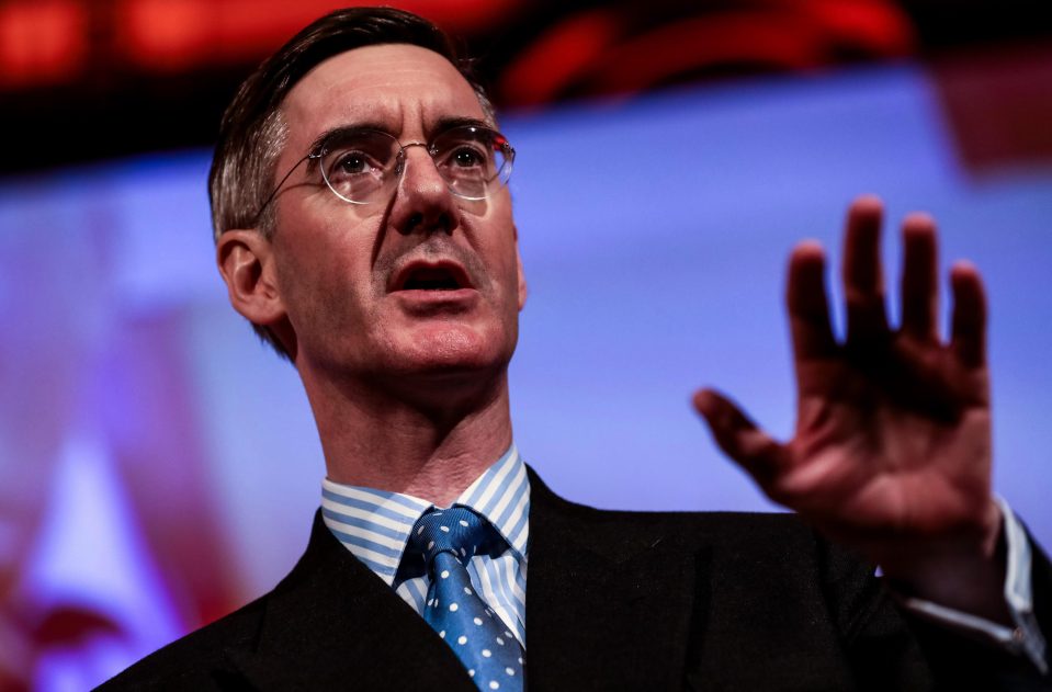  Jacob Rees-Mogg is leading the opposition to the withdrawal agreement