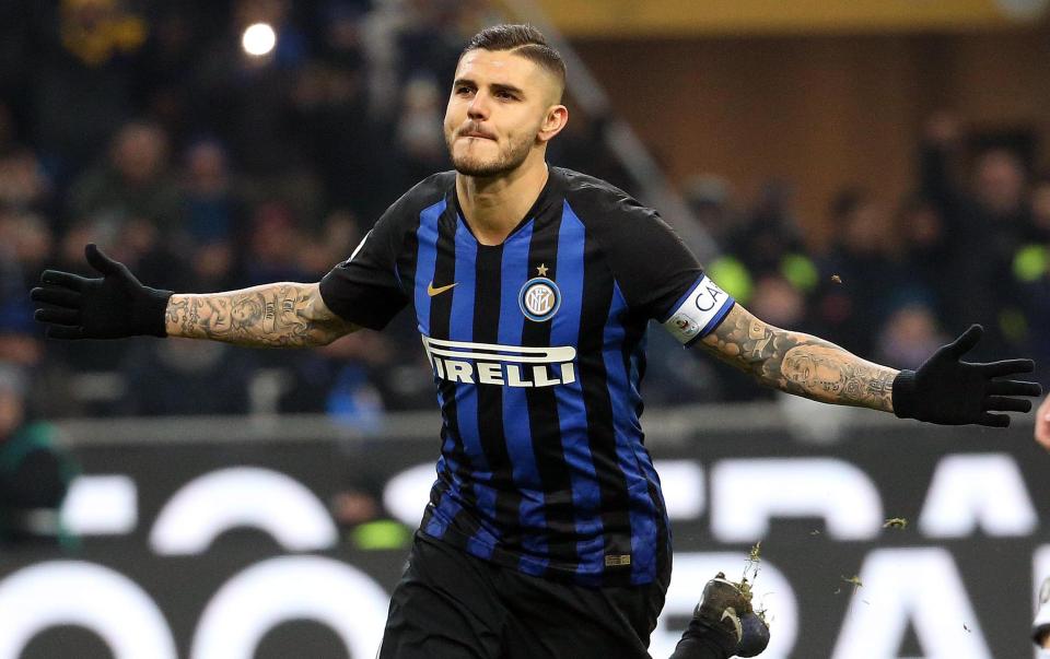  Mauro Icardi finished last season as Serie A's top scorer with 29 goals