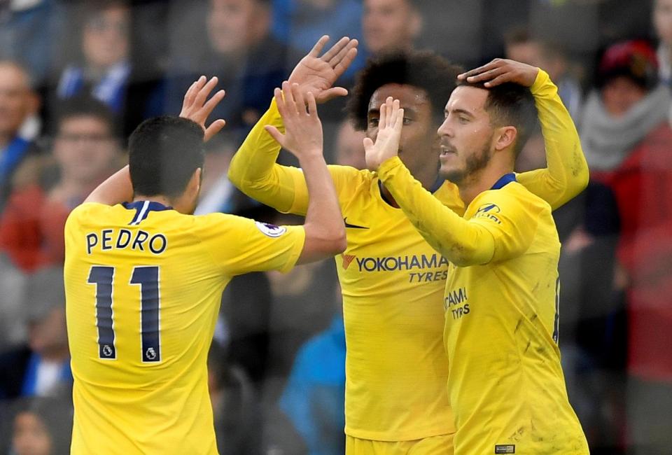  Hazard, Willian and Pedro are limiting opportunities for Hudson-Odoi