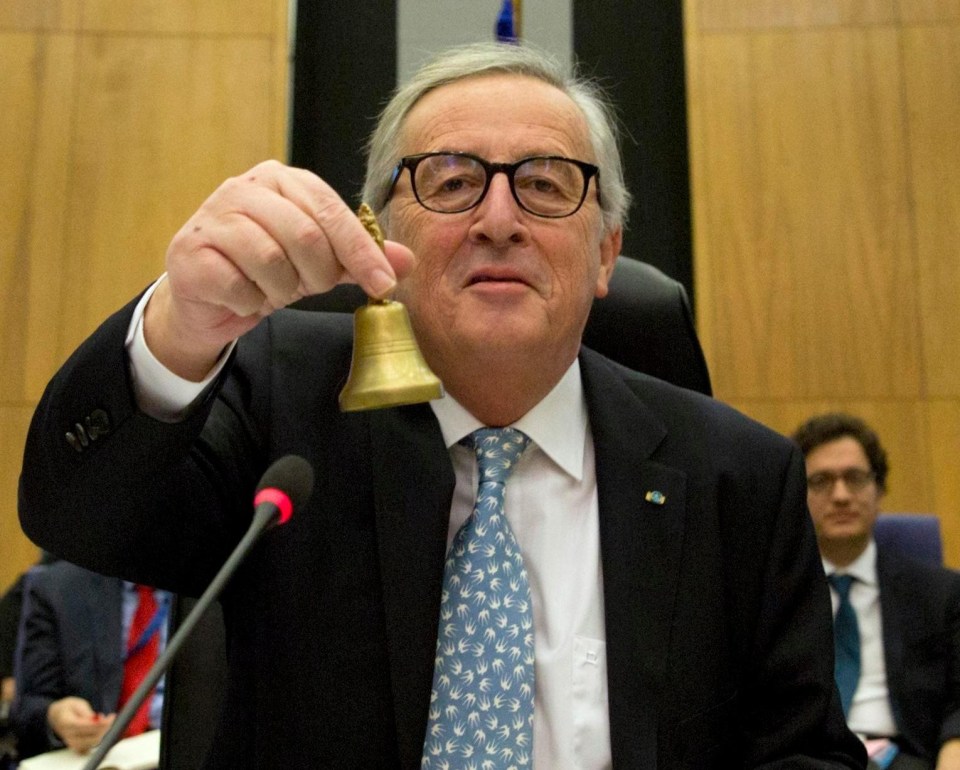 Jean Claude Juncker said that MPs need to make up their mind on what they want NOW