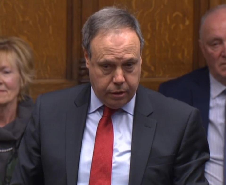  Theresa May has been working with DUP’s Westminster leader Nigel Dodds to try to resurrect Brexit deal