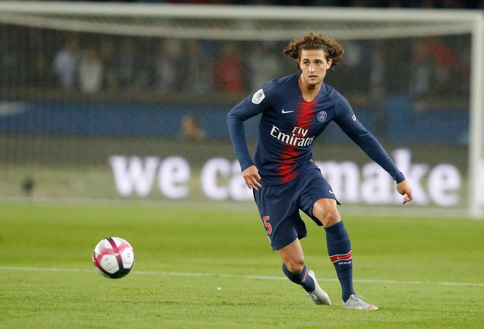  PSG are set to lose Adrien Rabiot in the summer