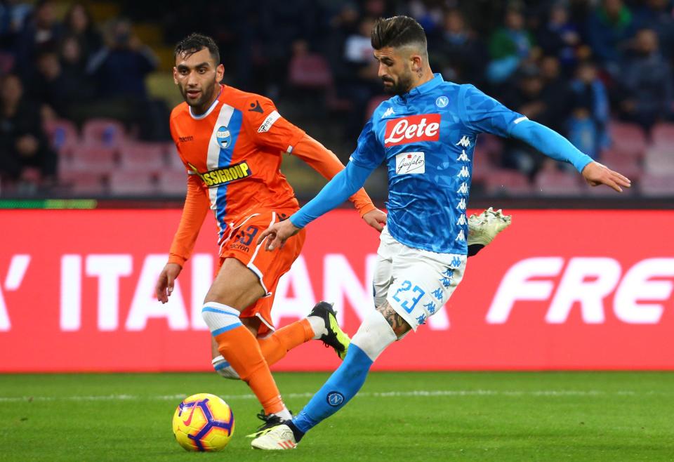  Zappa's exit could pave the way for Elseid Hysaj to join Chelsea from Napoli