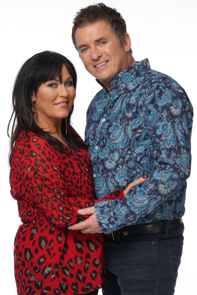 Shane as he is best known for playing EastEnders Alfie Moon opposite co star Jessie Wallace