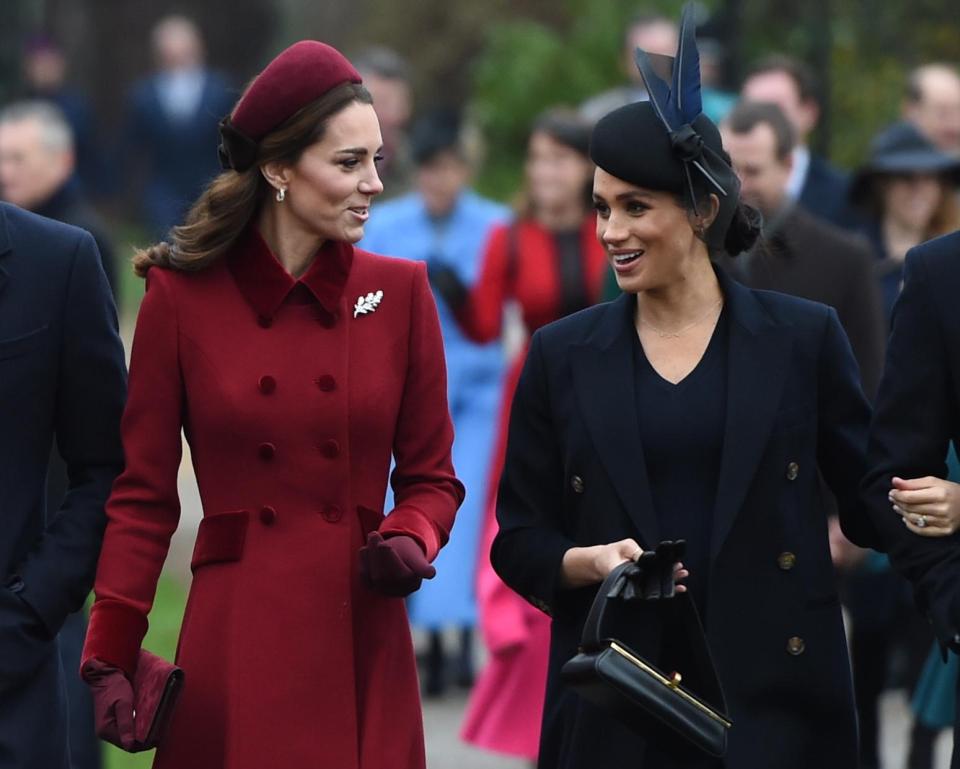  Kensington Palace staff are said to be spending hours each week tackling abuse on social media towards Meghan Markle and Kate Middleton