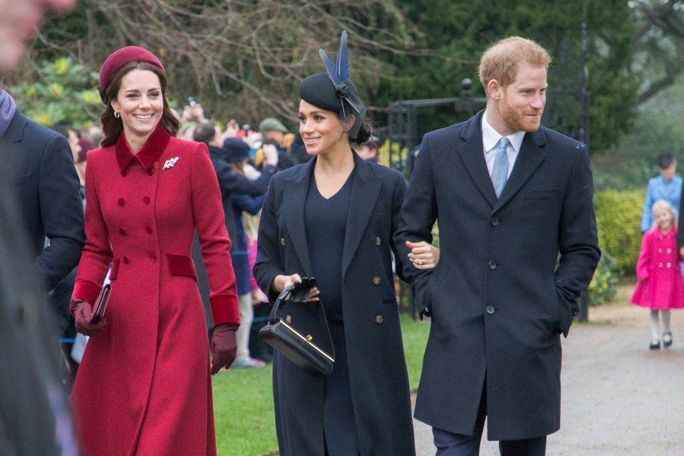  The pair put on a united front on Christmas Day at Sandringham, amid rumours of a royal rift