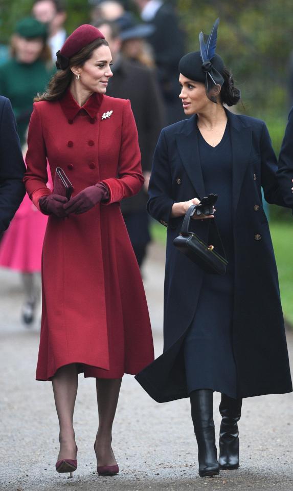  There have been reports that Meghan has clashed heads with Kate Middleton - but this has been denied by the palace