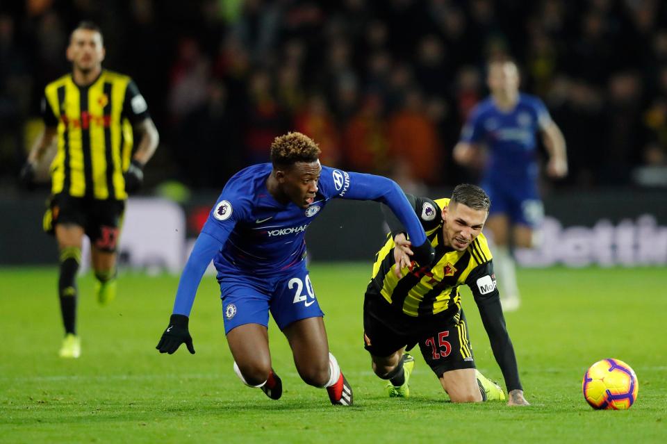  Teenage starlet Hudson-Odoi has featured in just one match in the Premier League this season